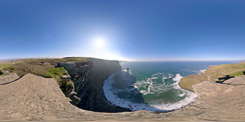 On Top Of Cliff Edge