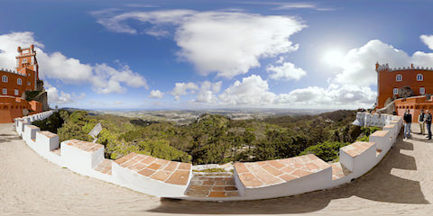 Palacio Da Pena Lookout