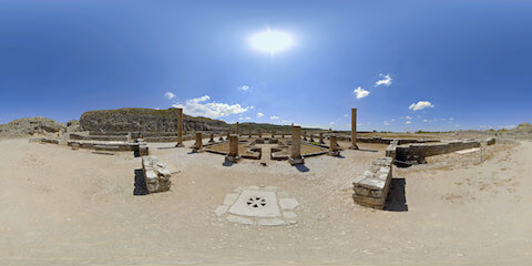 Ancient Ruins Pillars