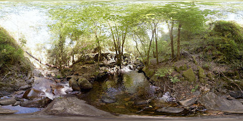 Cascada Da Pedra Ferida Creek