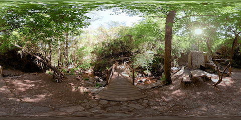 Stone Hut Near Forest Creek