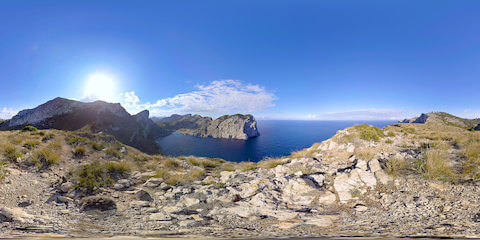 View To Cala Figuera And Lighthouse
