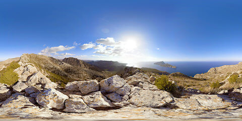 La Trapa Peak View On Sa Dragonera