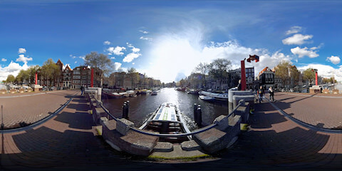 Amsterdam Carbridge Over Canal