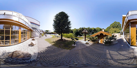 Sauna Park - Walkway Crossing