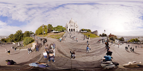 Sacré Coeur View Up And Down