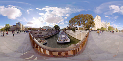 Notre Dame Right Side Bridge