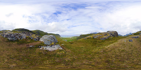 Beautiful Landscape Of Ryten Village