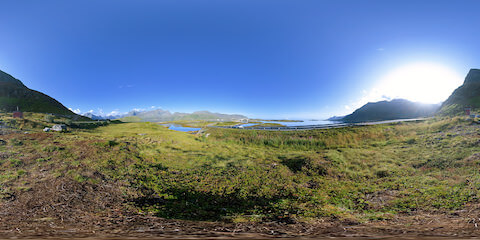 View Of Meandering Ocean Bridge