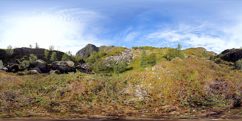 Waterfall In Heathland