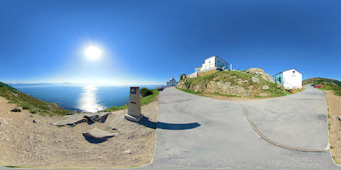 Lighthouse At The End Of Camino De Santiago