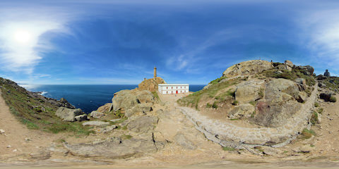 Lighthouse On Cliff