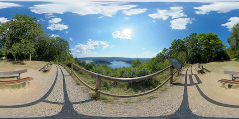 Water Reservoir From Viewpoint