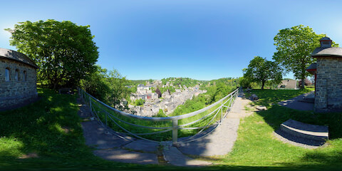 Hill View Of Medieval Monschau