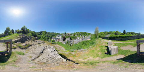 Valley View Of Medieval Monschau