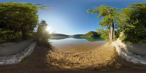 Forest Reflections On Mirroring Lake