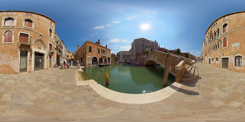 Life Along Canal Rio Del Gaffaro