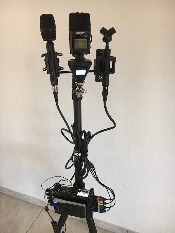 Spatial Audio Microphones Setup